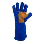 LUVA POWERSOLDA AZUL COURO DA94100P TAM XG (10) CA40167