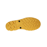 BOTA PVC SAFETY BOOTS CANO MEDIO COM FORRO PRETA/AMARELA CA42149