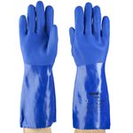 LUVA PVC EDGE 14-663 36CM AZUL CA26043