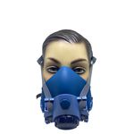 RESPIRADOR SEMIFACIAL T-9500-A-M AZUL TAM M CA46864