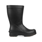Bota Eva Cano Longo Bico Composite Impermeavel E Termica Preta Ca51813 