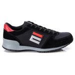 TENIS OCUPACIONAL EN1009 1S1 PRETO E VERMELHO CA38392.