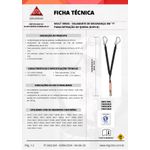 TALABARTE Y FITA COM ABS 55MM MULT1892G
