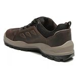 SAPATO AMARRAR COURO HIDROFUGADO MARROM 4053BHDB4460LH BICO PVC CA43696