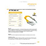 TALABARTE Y DUPLO FITA ELASTICA AT YFE ABS 707