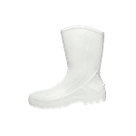 BOTA PVC CANO MEDIO COM FORRO BRANCA 110VFLEXF-BR CA42291