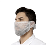 MASCARA PROTETORA DE BARBA/BIGODE PCT C/ 100 UNIDADES