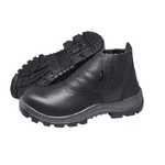 Botina de Segurança com Elástico em Vaqueta Bidensidade Bico de Aço CBEC CA40828