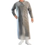 AVENTAL BARBEIRO VINIL LAMINADO COM ELASTICO PUNHOS CA30118