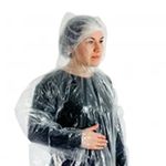 CAPA POLIETILENO SEM CAPUZ ELAST. PUNHOS TRANSPARENTE CA30360