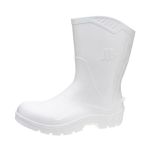 BOTA PVC ALL WORK BRANCA CANO MEDIO BICO AÇO 100AWORKF-CM-BR-A CA48257