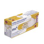 LUVA PROCEDIMENTO LATEX COM PO C/100 UNIDADES CA15112