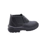 BOTINA COMBAT 100% COURO BIQUEIRA AÇO 1000ACO11 CA43069