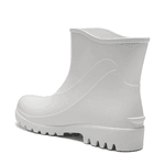 BOTA PVC EXTRA CURTA COM FORRO BRANCA 82BPE600 CA37456