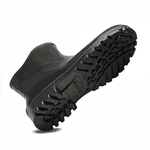 BOTA PVC EXTRA CURTA COM FORRO PRETA 82BPE600 CA37456