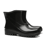 BOTA PVC EXTRA CURTA COM FORRO PRETA 82BPE600 CA37456