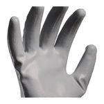LUVA HAND POLI NITRILO CINZA CA46615