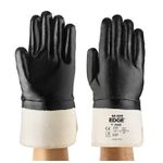LUVA NITRILICA PALMA ANTIDERAPANTE PUNHO LONA EDGE 48-500 CA40893