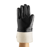 LUVA NITRILICA PALMA ANTIDERAPANTE PUNHO LONA EDGE 48-500 CA40893