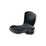 BOTA PVC PRETA ALL WORK CANO LONGO BICO AÇO 100AWORKF-CA-PR-A CA48262