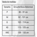 CINTA ERGONOMICA COM SUSPENSORIO TAM XXG