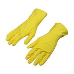 LUVA LATEX SEM FORRO AMARELO REF MT-1 CA31929