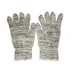 LUVA TRICOTADA 5 FIOS SEM PIGMENTO MESCLADA CA16946