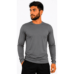 Camisa de Helanca Leve Cinza Manga Longa Proteção UV Indart CA29133