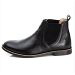 BOTA CHELSEA COURO PRETO FLOTER REF 187