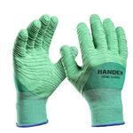 LUVA HAND GARRA CORRUGADA AG. MECANICOS VERDE CA41627