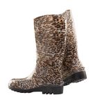 BOTA PVC FEMININA ONÇA