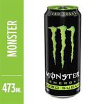 Energético Monster Green Taurina Zero Açúcar 473ml 