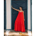 Vestido Thereza Coral