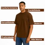 Camiseta Básica Oversized Preto