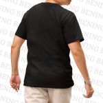 Camiseta Masculina Comum Preto
