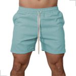 Short Linho Azul Bebê