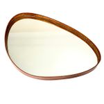 Bandeja Orgânica Espelhada Couro Ecológico Decorativa Modelos Variados 