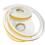 Fita de EVA Para Espelho LED Branco AUTOCOLANTE 15mm X Larg 20mm Até 30mts