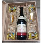 Caixa Personalizada para Espumante e Taças