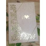 Caixa mdf com Arabesco - Solteiro