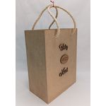 Embalagem para Panetone e Vinho Personalizada