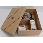 Embalagem para Panetone e Vinho Personalizada