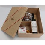 Embalagem para Panetone e Vinho Personalizada