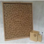 Quadro de Assinaturas MDF Crú