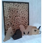 Quadro com Iniciais dos Noivos
