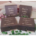Caixa personalizada para pais dos noivos 