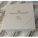 Caixa Tampa de Sapato Cru com Logotipo
