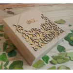 Caixa mdf arabesco - casal