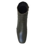 Bota em Couro Verde Musgo c/ Salto
