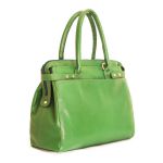 Bolsa Poucelle em Couro / Verde